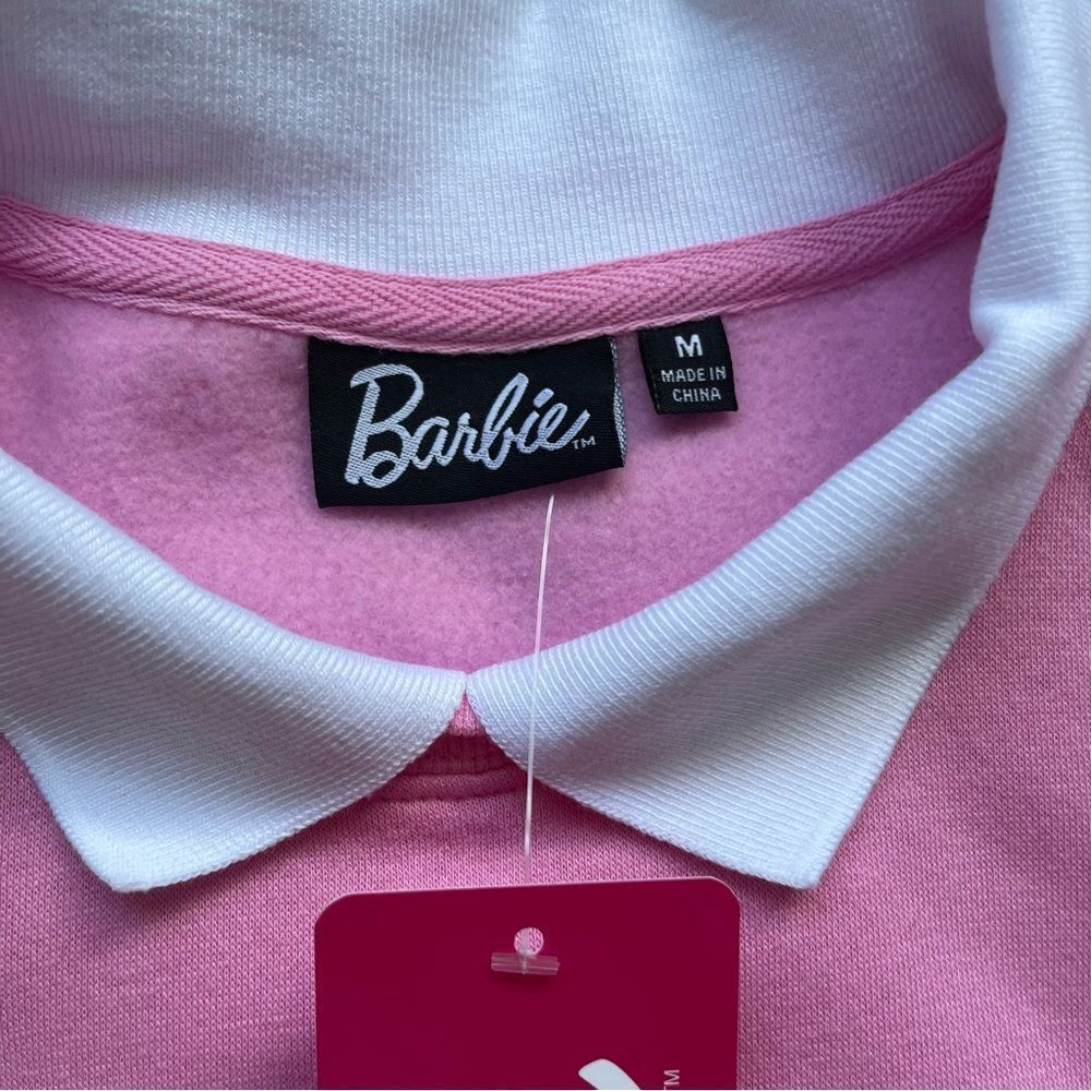 NWT Barbie crewneck with collar size M tennis - Picture 7 of 11